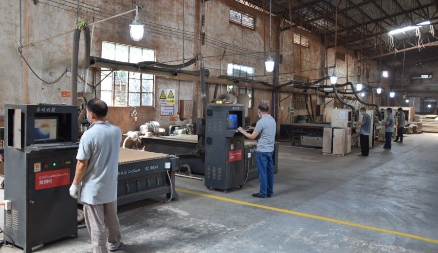 Guangzhou Wuyang Yiguan Acoustic Materials Co., Ltd. üretici üretim hattı