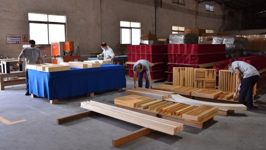 Guangzhou Wuyang Yiguan Acoustic Materials Co., Ltd. üretici üretim hattı