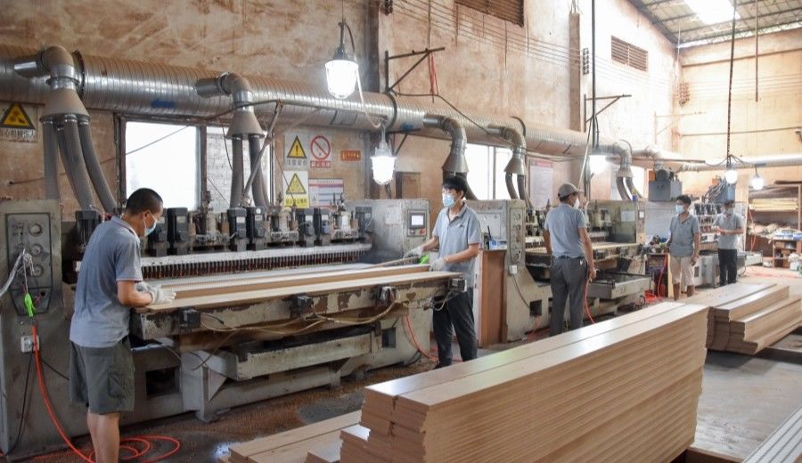 Guangzhou Wuyang Yiguan Acoustic Materials Co., Ltd. üretici üretim hattı