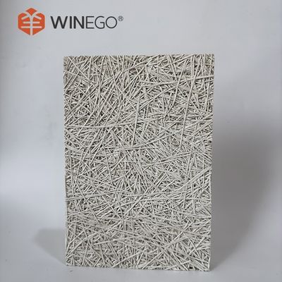 Natural / Painting Color Acoustic Wood Wool Panels Long Lasting Soundproofing