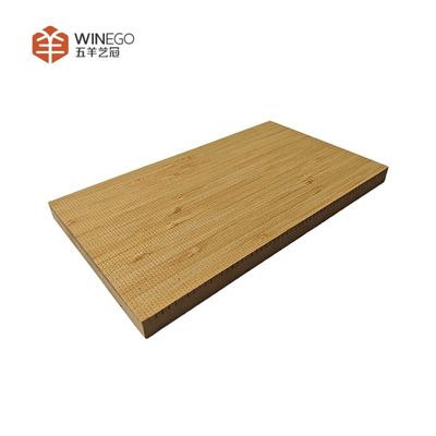 Eco Friendly Micro Perforated Sound Panels with Veneer for Home and Commercial Use