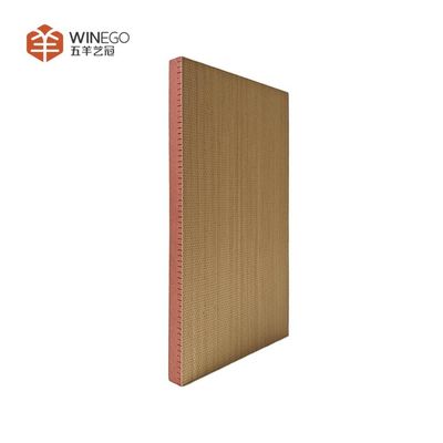 Eco Friendly Micro Perforated Sound Panels with Veneer for Home and Commercial Use