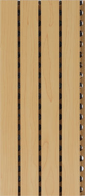 Çukurlu MDF Ahşap Elyaf Akustik Paneller Klasik Tasarım Ses emici 2440mm