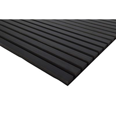 Tavan Duvarı Slated Akustik Ahşap Paneller, Akustik Ahşap Paneller 12mm HDF 9mm PET