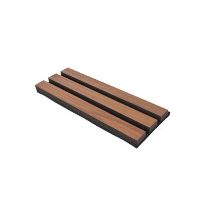Melamine Kapak Akustik Ahşap Çubuk Panelleri 2400mm, Çubuklu Akustik Duvar Panelleri OEM