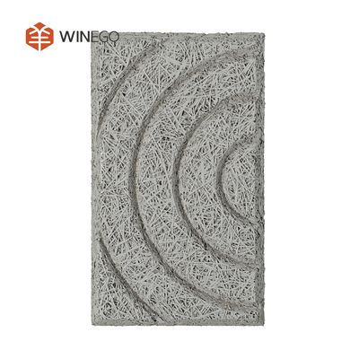 Sanat Tasarımı ve Yenilikçilik Alışveriş Merkezi Duvarı için Ahşap Yün Akustik Panel