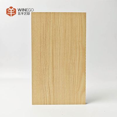 Yangın güvenliği yapısı ile Premium Ses emici Mikro Perforasyonlu Panel Sistemi